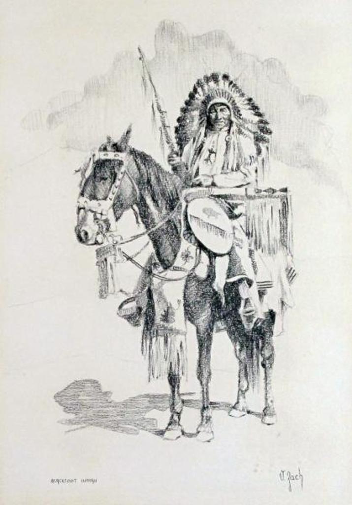 Vilem Zach (1946) - Blackfoot Indian