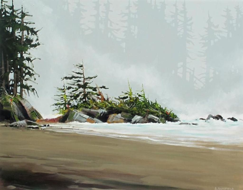 Allan Dunfield (1950) - Coastal Calm (The West Coast Of Vancouver Island); 2012
