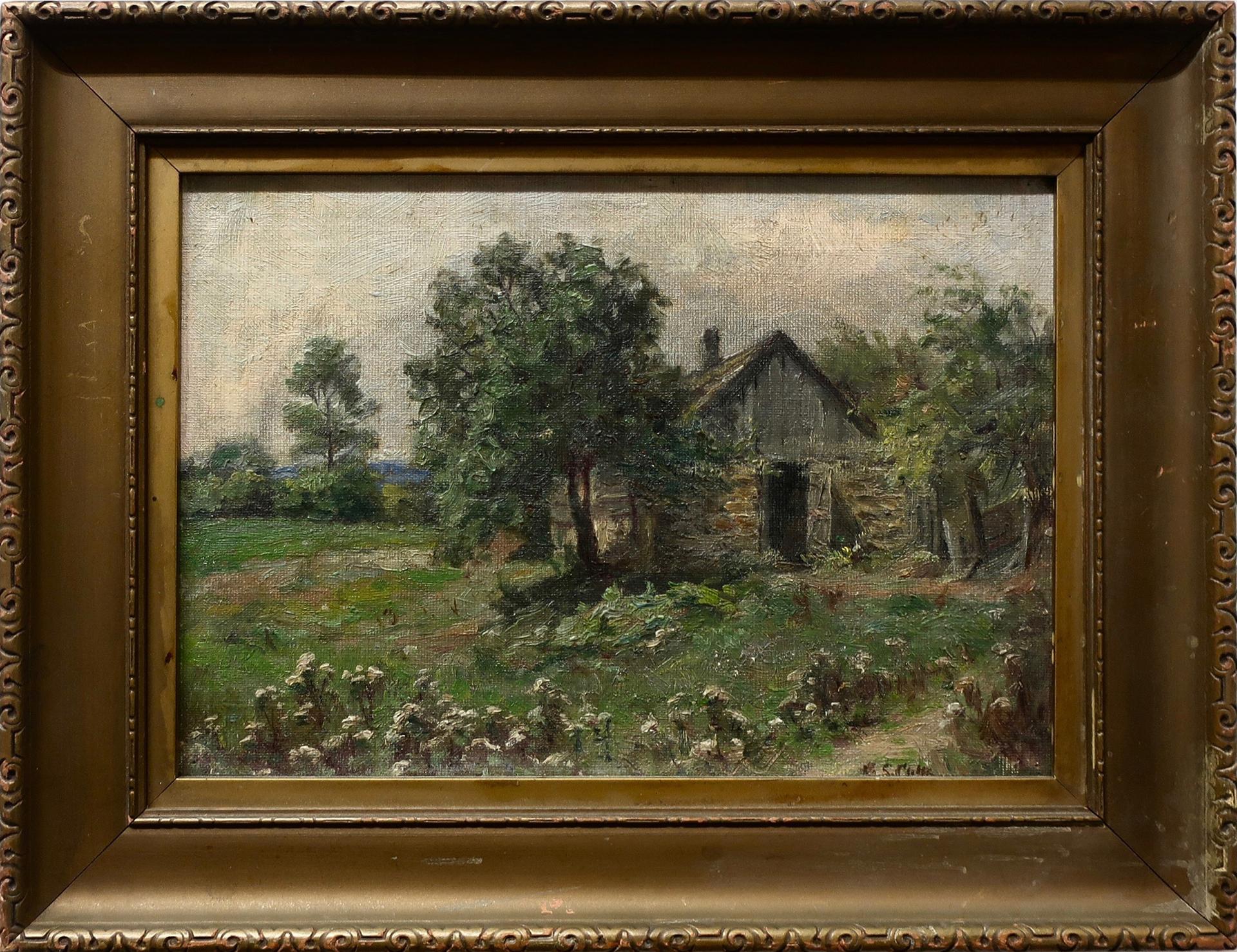 Gertrude Eleanor Spurr Cutts (1858-1941) - The Old Barn