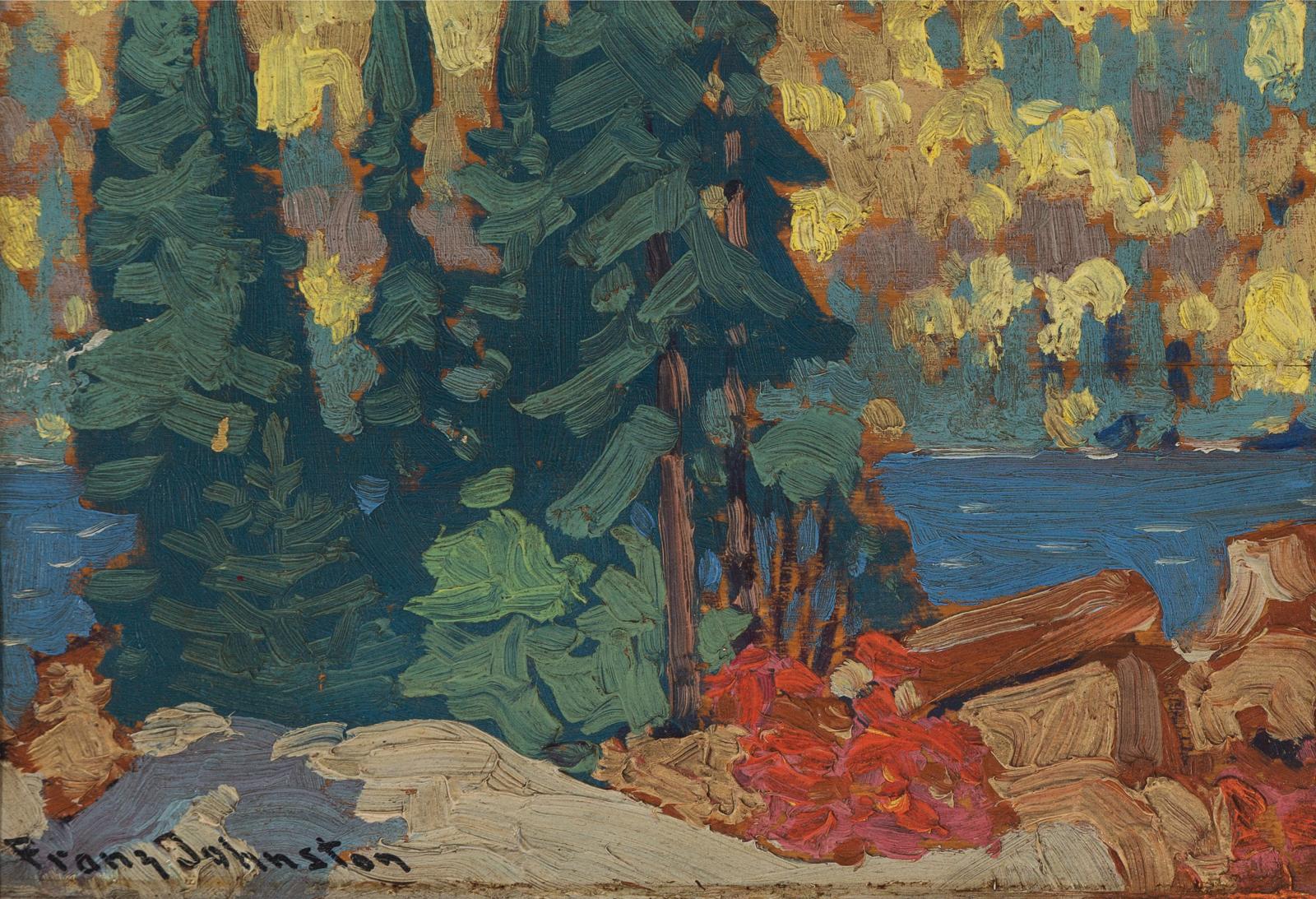 Frank (Franz) Hans Johnston (1888-1949) - Mongoose Lake, Algoma