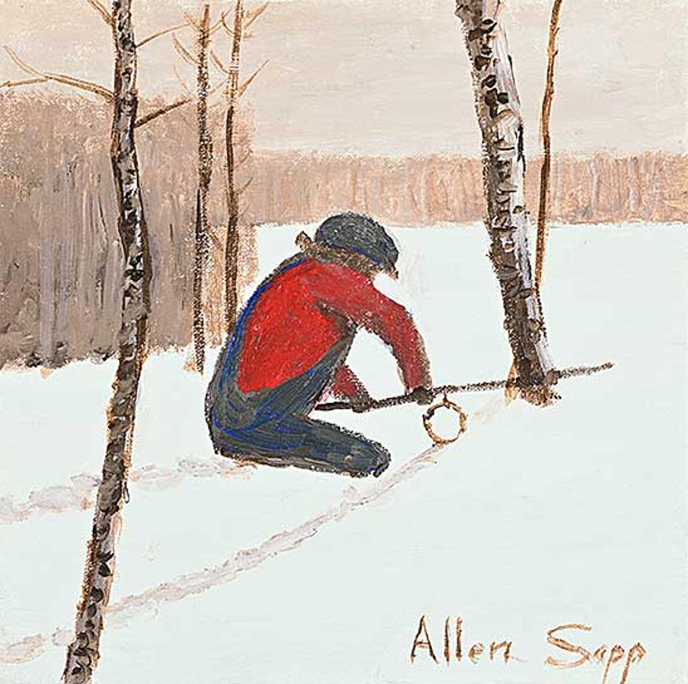 Allen Fredrick Sapp (1929-2015) - Untitled - Winter Snare