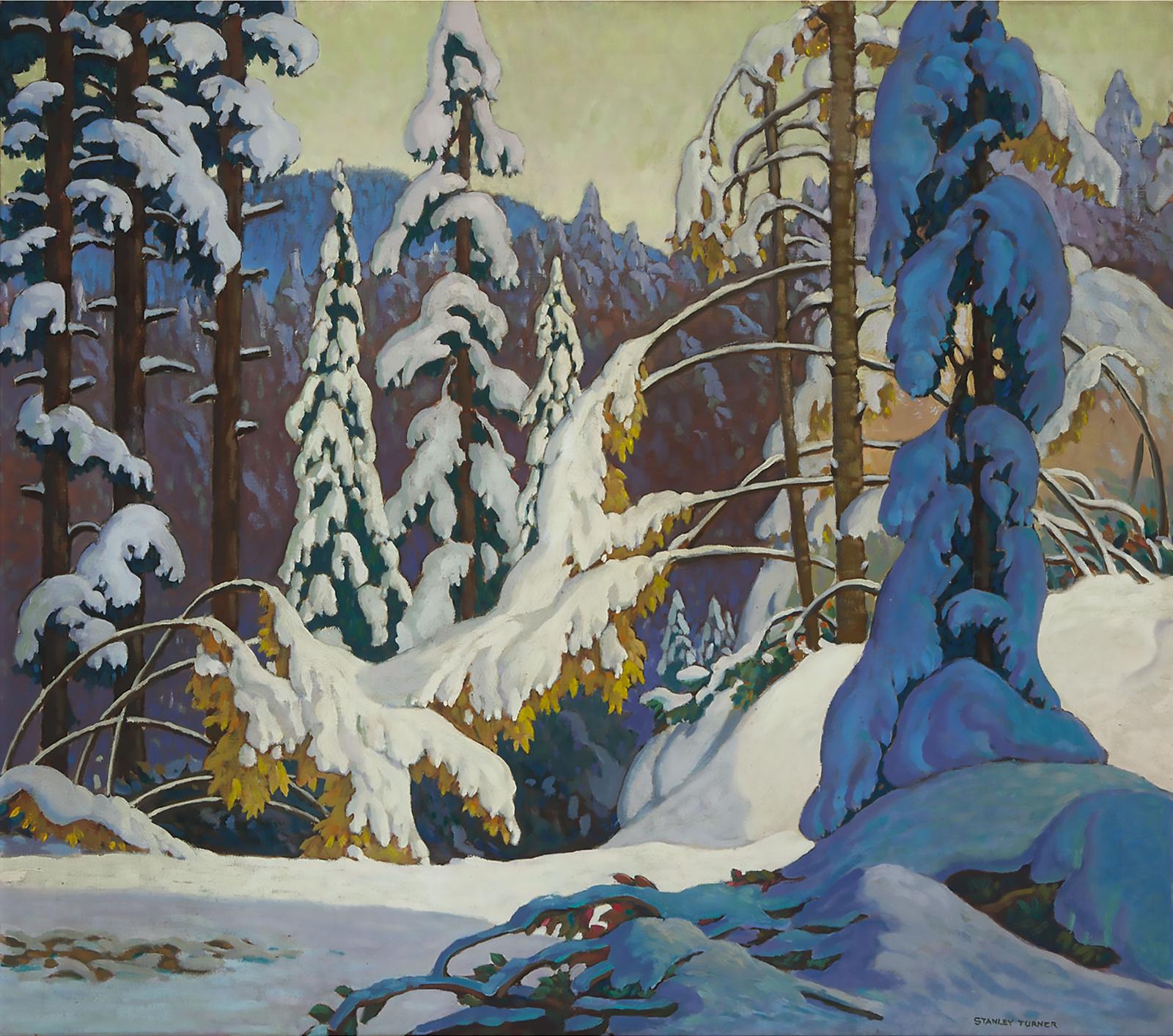 Stanley Francis Turner (1883-1953) - Heavy Snow