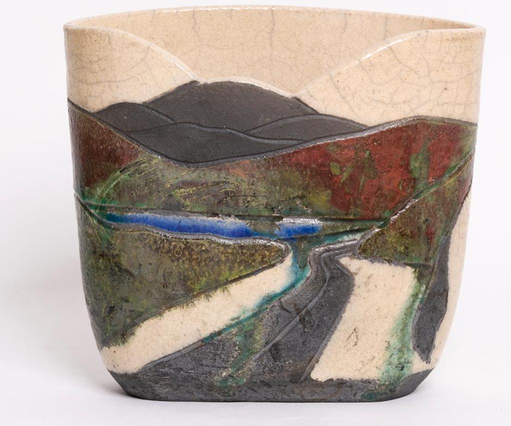 John Floch - Landscape Vase