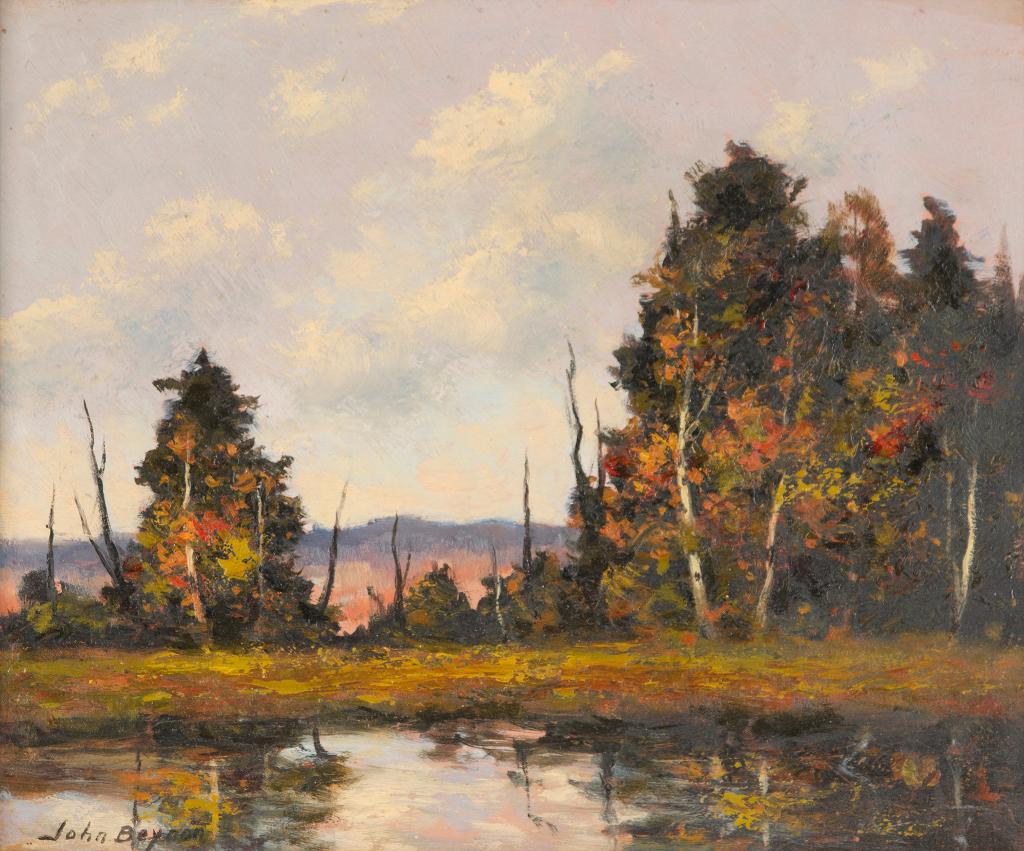 John Hubert Beynon (1890-1970) - Autumn Landscape