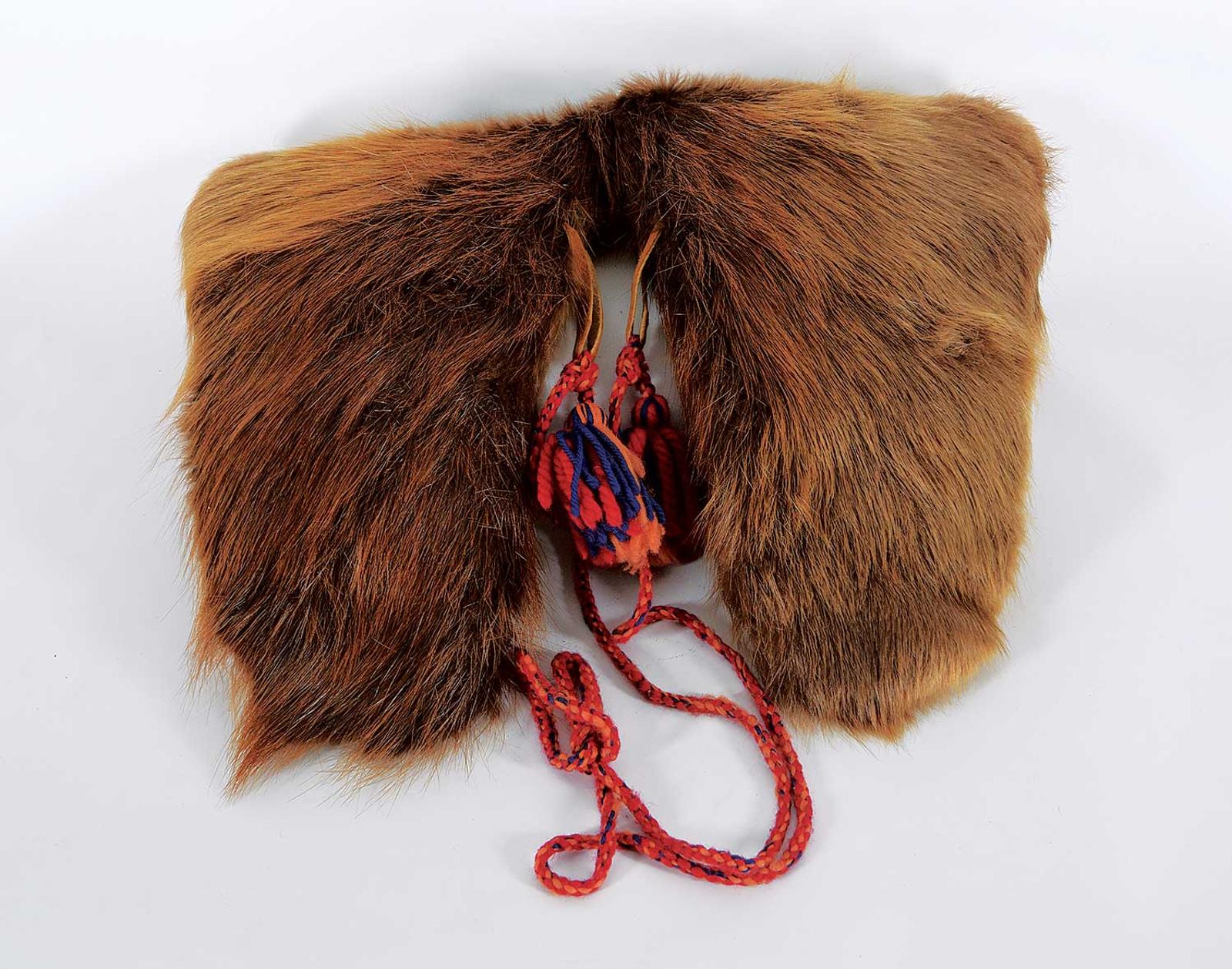 First Nations Basket School - Seal Skin Gloves with Fur