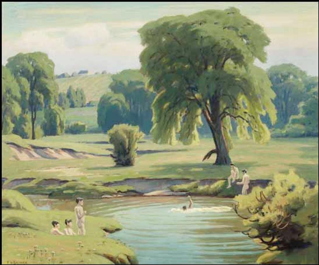 Frederick Henry Brigden (1871-1956) - A Midsummer Day, Don Valley