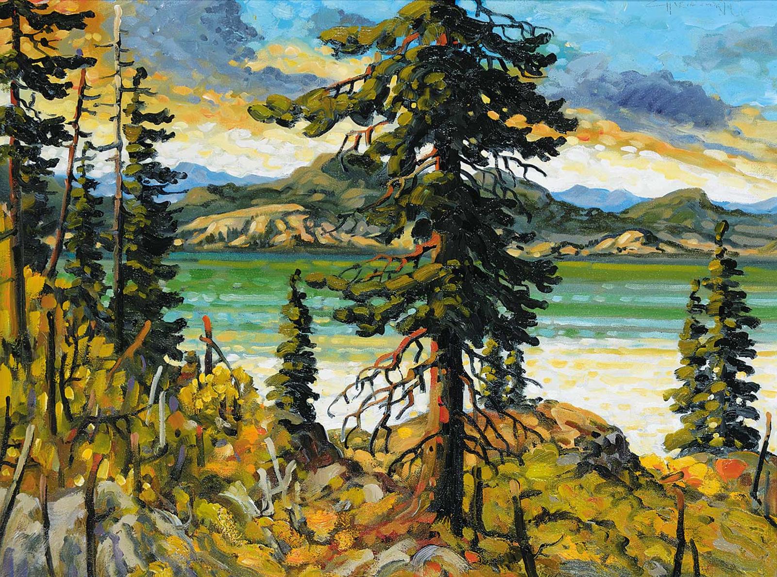 Rod Charlesworth (1955) - Evening Calm, Okanagan Lake