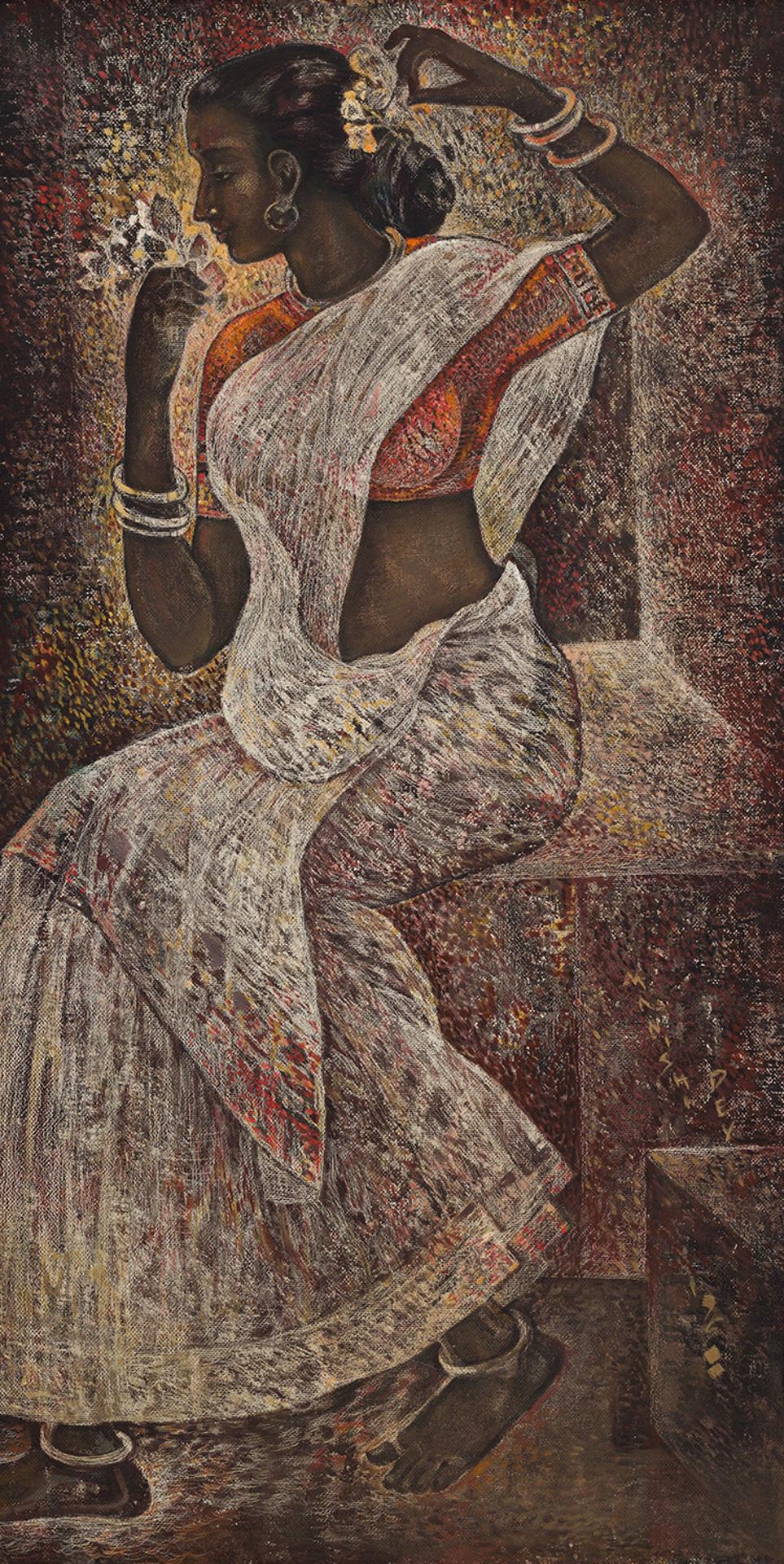 Manishi Dey (1909-1966) - Woman