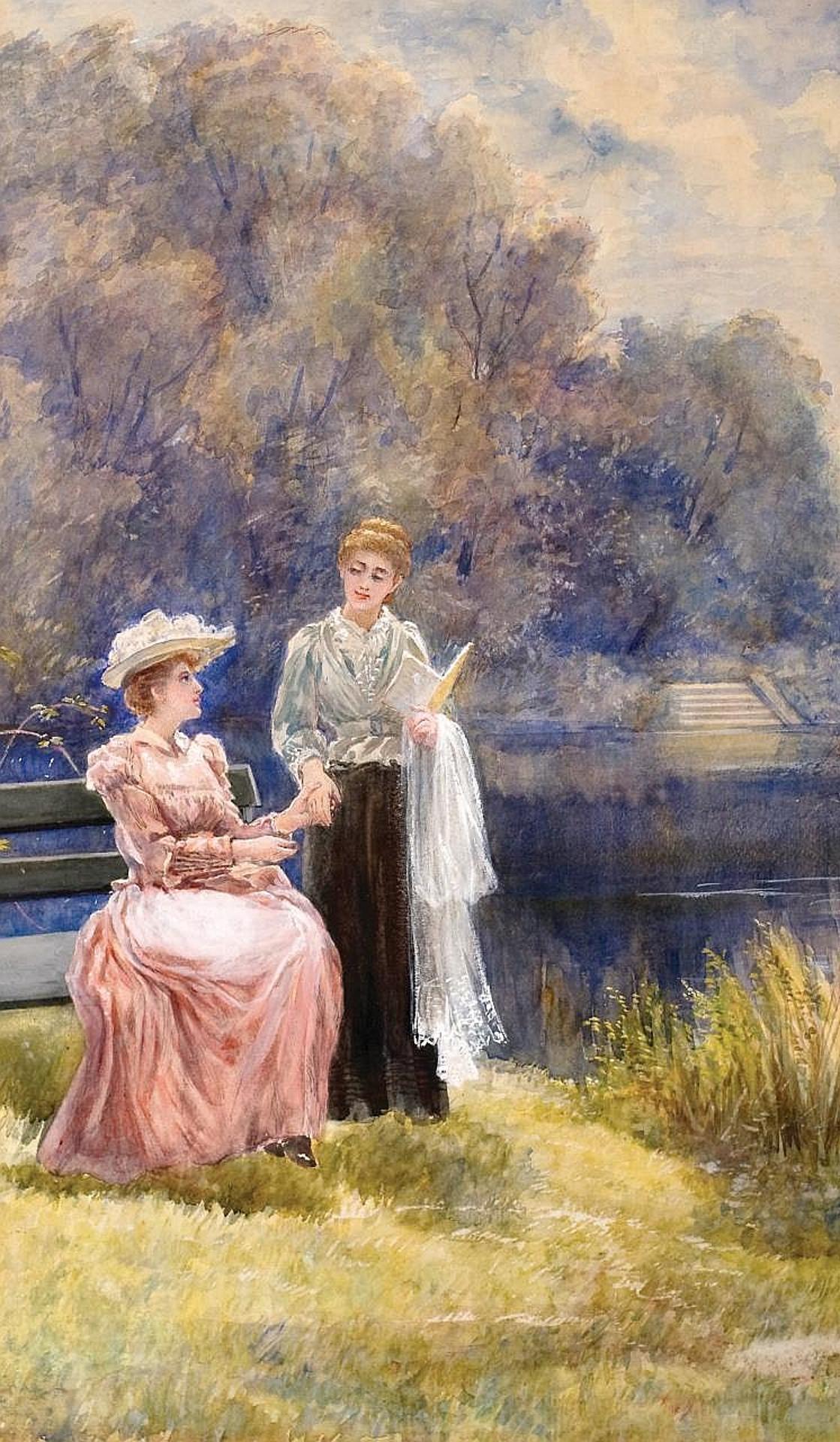 Mary Mason (1842-1910) - BY THE LAKE