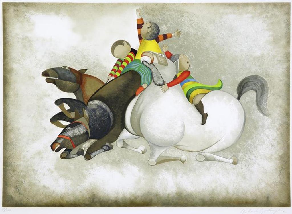 Graciela Rodo Boulanger (1935) - Untitled - Horses