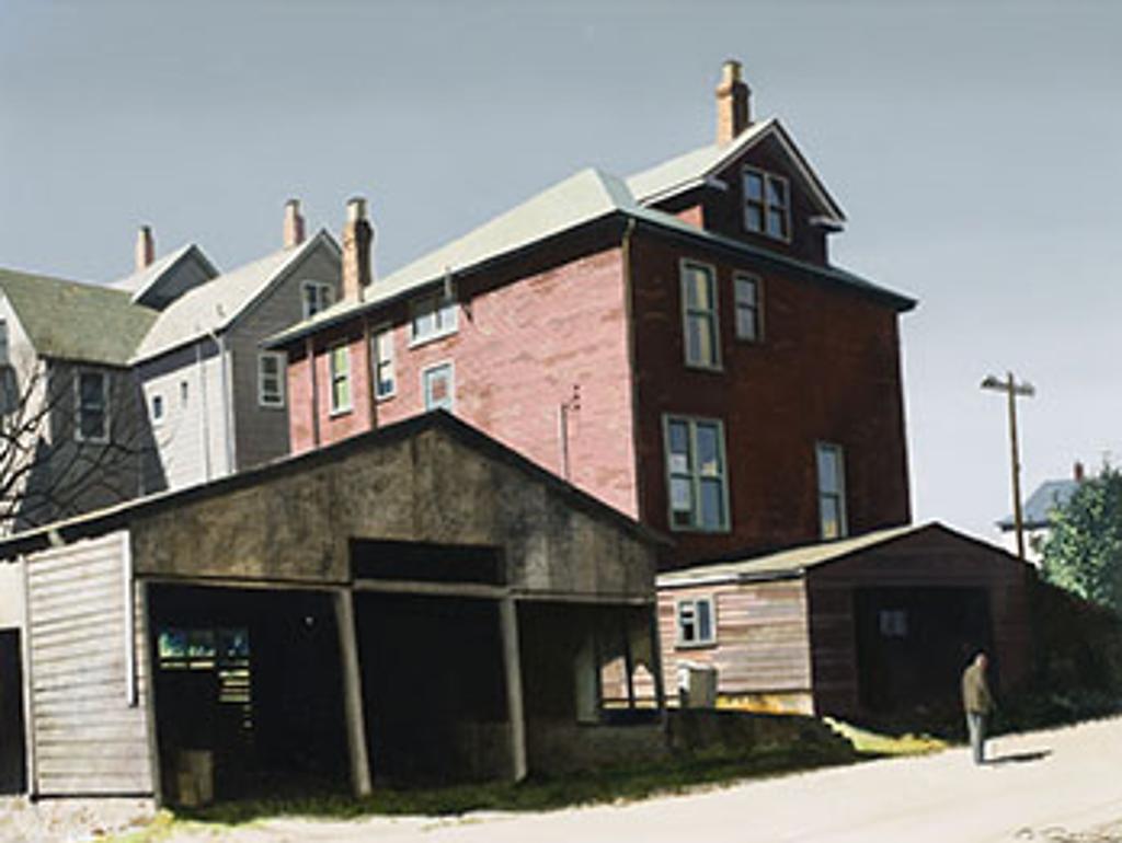 Geoffrey Allan Rock (1923-2000) - The Big Houses, Thurlow St. Vancouver