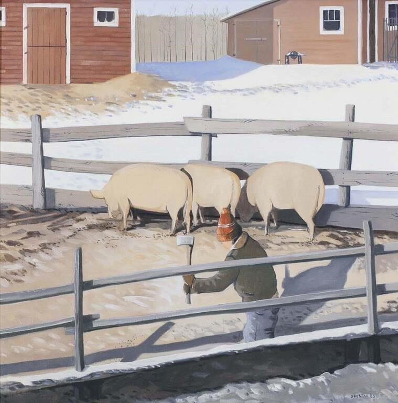 Peter Shostak (1943) - Billy Went To Chop The Ice Out Of The Pig Trough; 1983