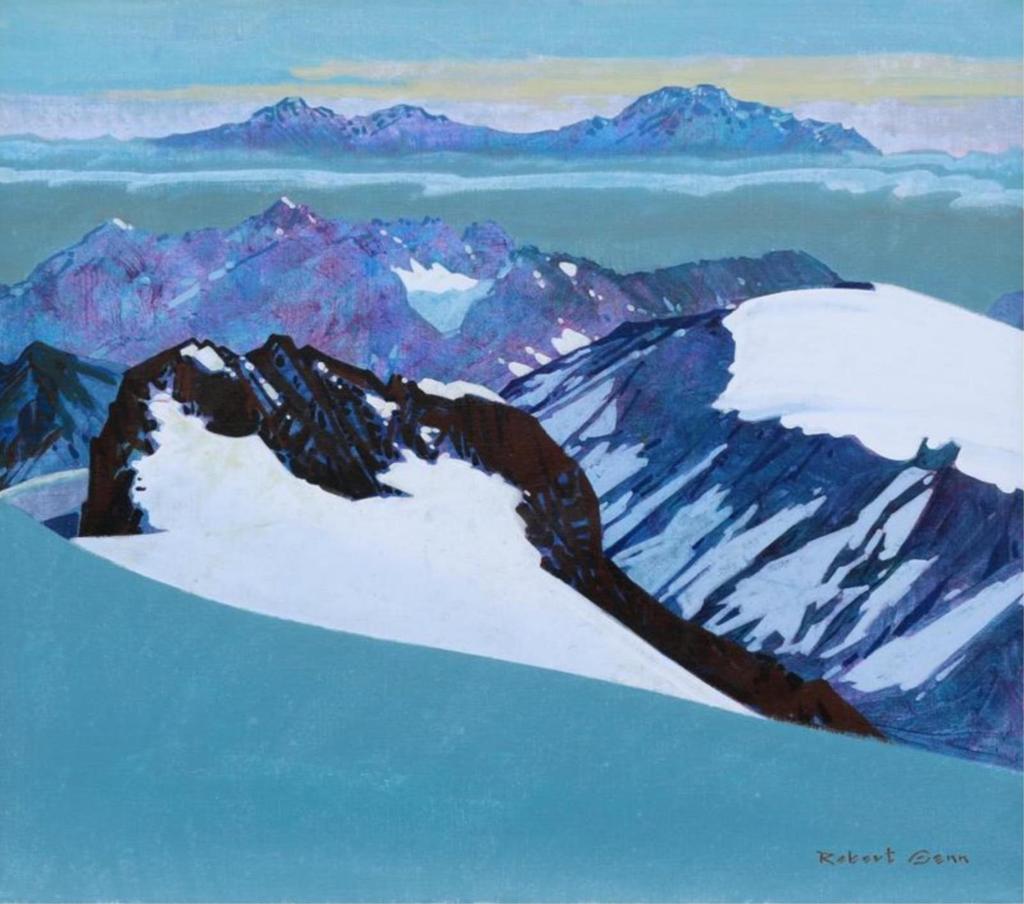 Robert Douglas Genn (1936-2014) - Mountain Pattern; 1984