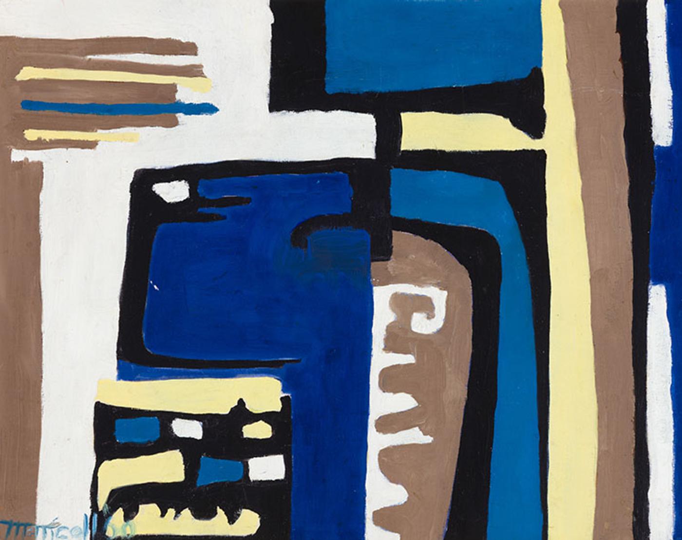 Marion Florence S. MacKay Nicoll (1909-1985) - Untitled Abstract