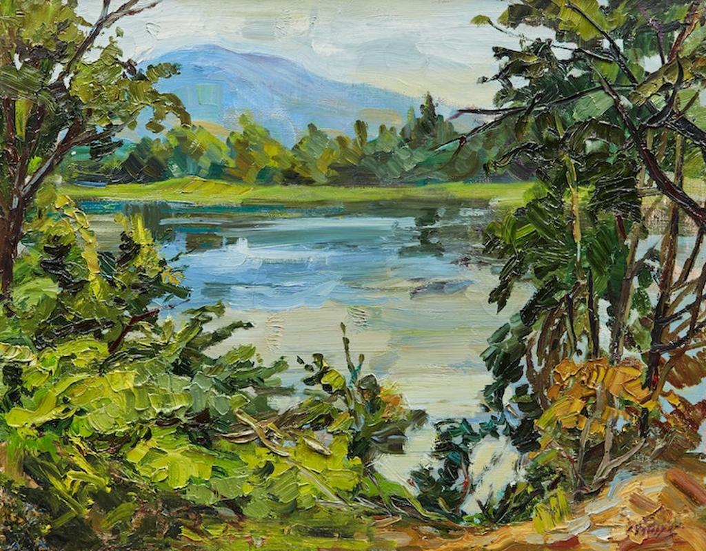 Armand Tatossian (1948-2012) - Lake and Trees