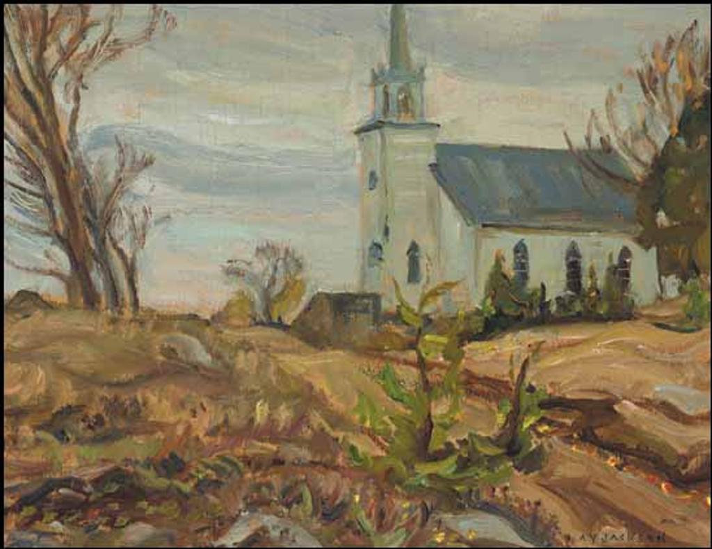 Alexander Young (A. Y.) Jackson (1882-1974) - Lutheran Church, Rosenthal, Ontario