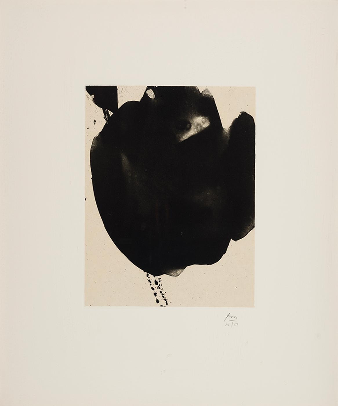 Robert Motherwell (1915-1991) - Nocturne VI (from Three Poems)