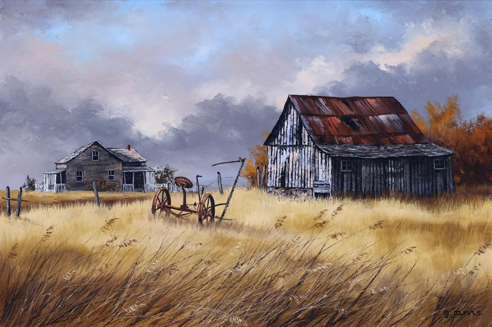 Georgia Jarvis (1944-1990) - Old Farmyard
