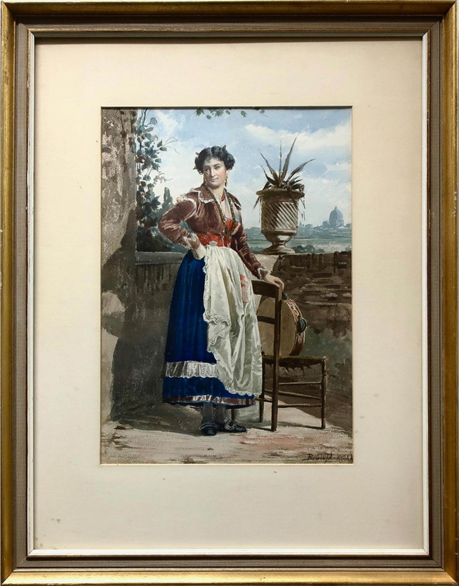 Belisaro Gioja - Tambourine Lady