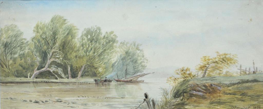 Daniel Fowler (1810-1894) - Riverside, 1875