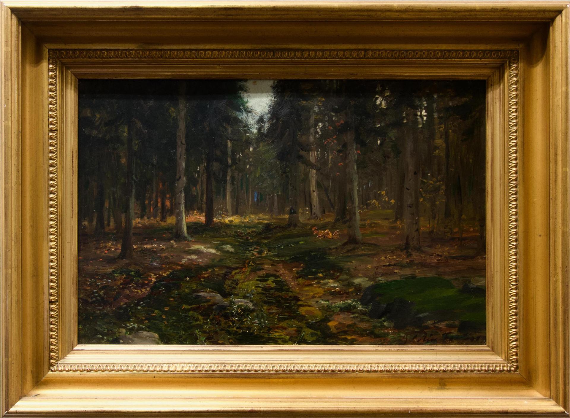 John Colin Forbes (1846-1925) - Untitled (Woodland Study)