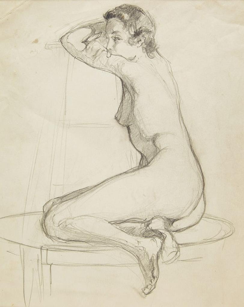 Manly Edward MacDonald (1889-1971) - Seated Nude