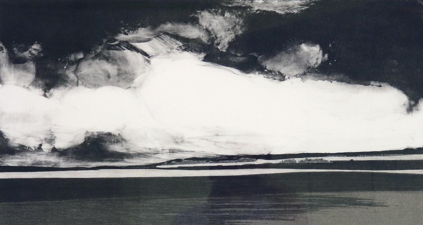 Takao Tanabe (1926) - Prairie Hills With Cloud; 1980