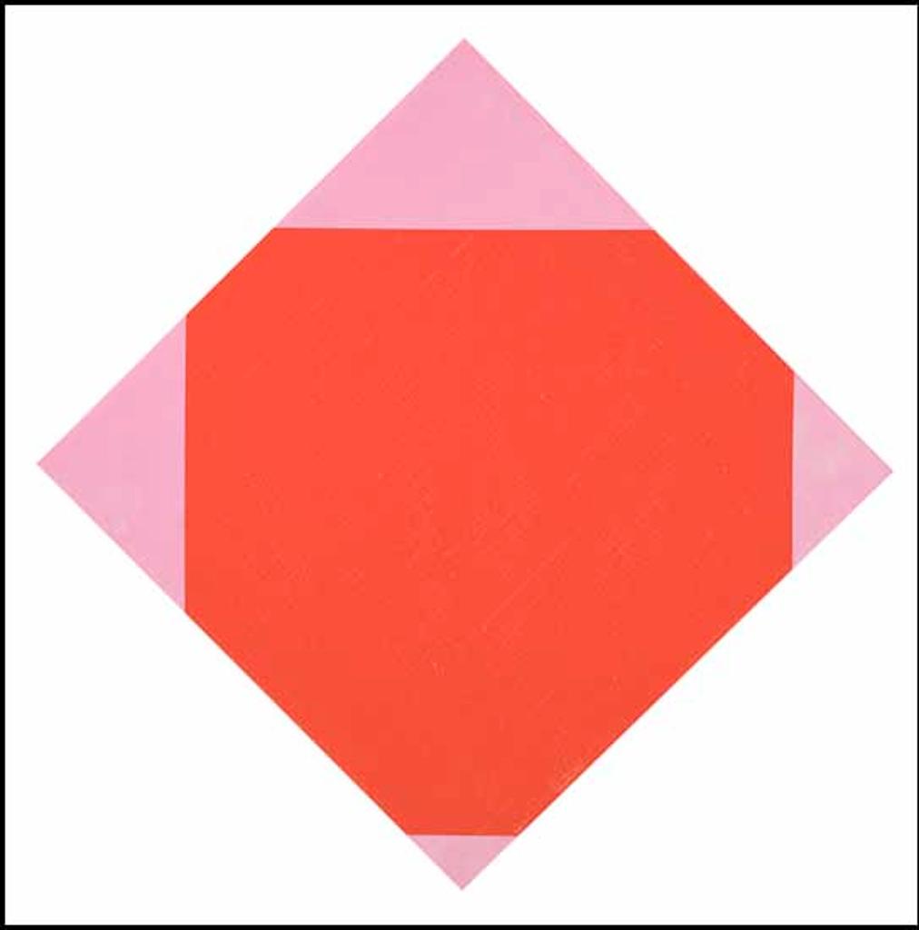Max Bill (1908-1994) - Quadrat mit veränderten lila