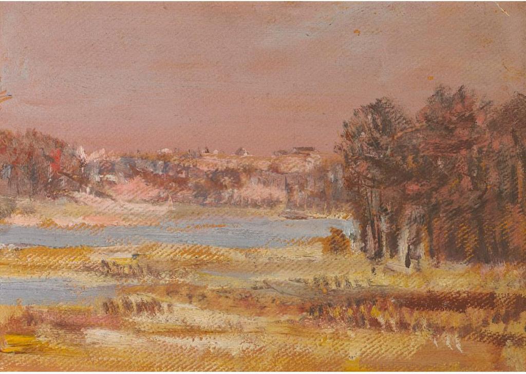 Homer Ransford Watson (1855-1936) - Looking Towards Galt From Wilkes Flat