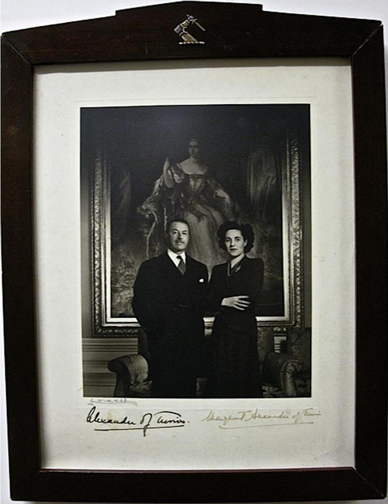 Yousuf Karsh (1908-2002) - Mr & Mrs. Alexander Of Tunis