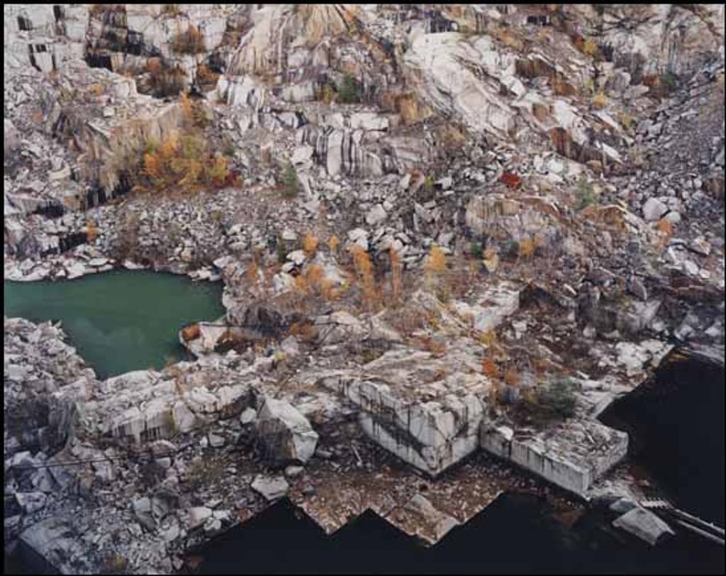Edward Burtynsky (1955) - Rock of Ages #24, Abandoned Section, Rock of Ages Quarry, Barre, Vermont
