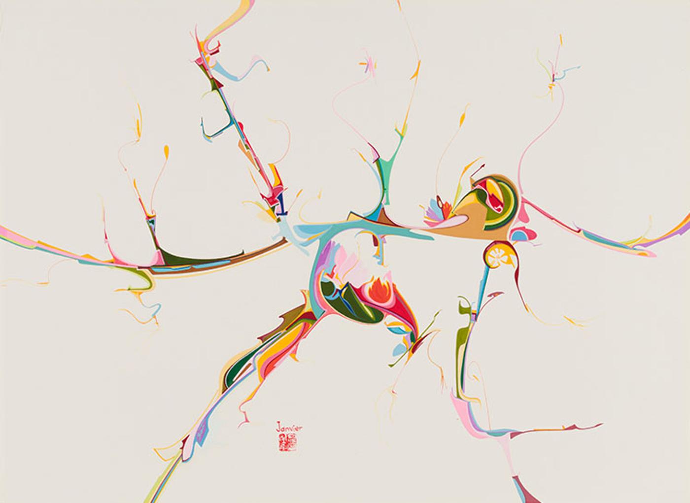 Alex Simeon Janvier (1935-2024) - Simple Life
