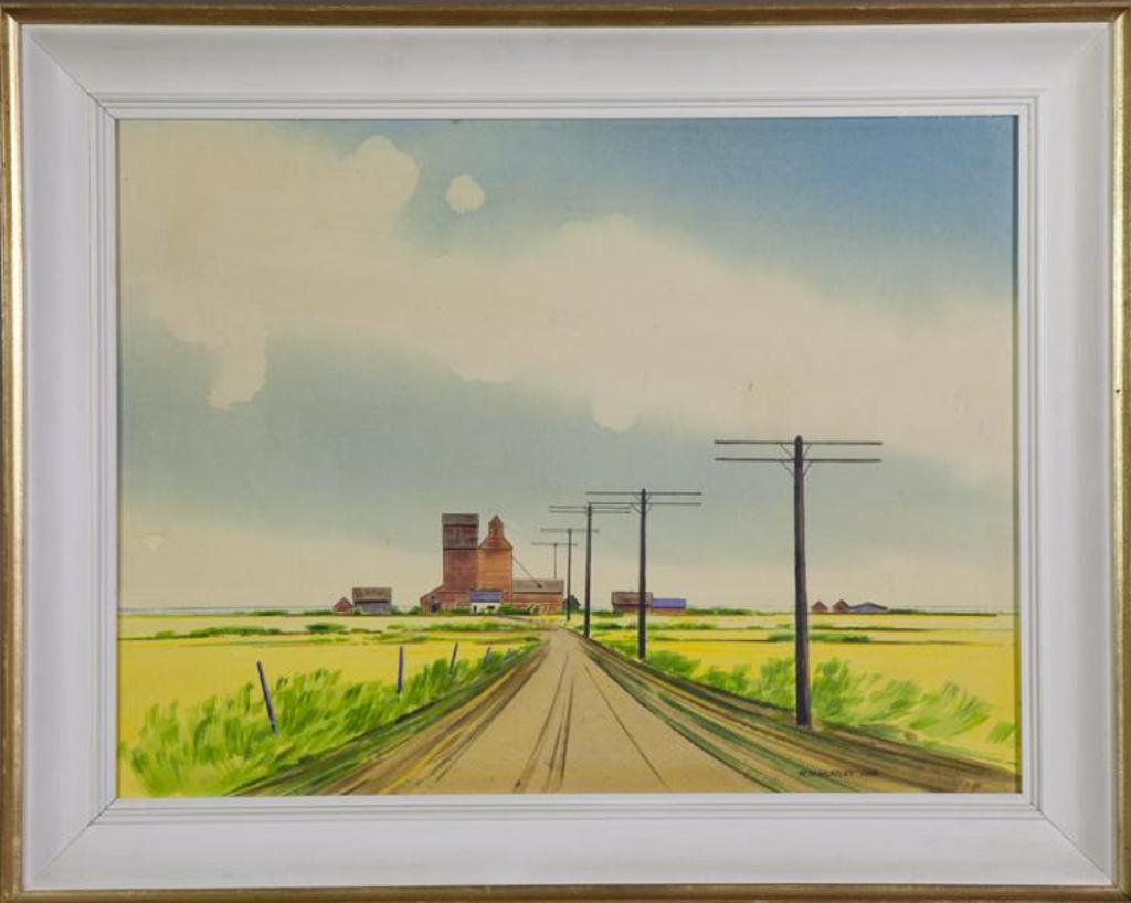 Robert Newton Hurley (1894-1980) - Untitled - Untitled (Prairie Scene)