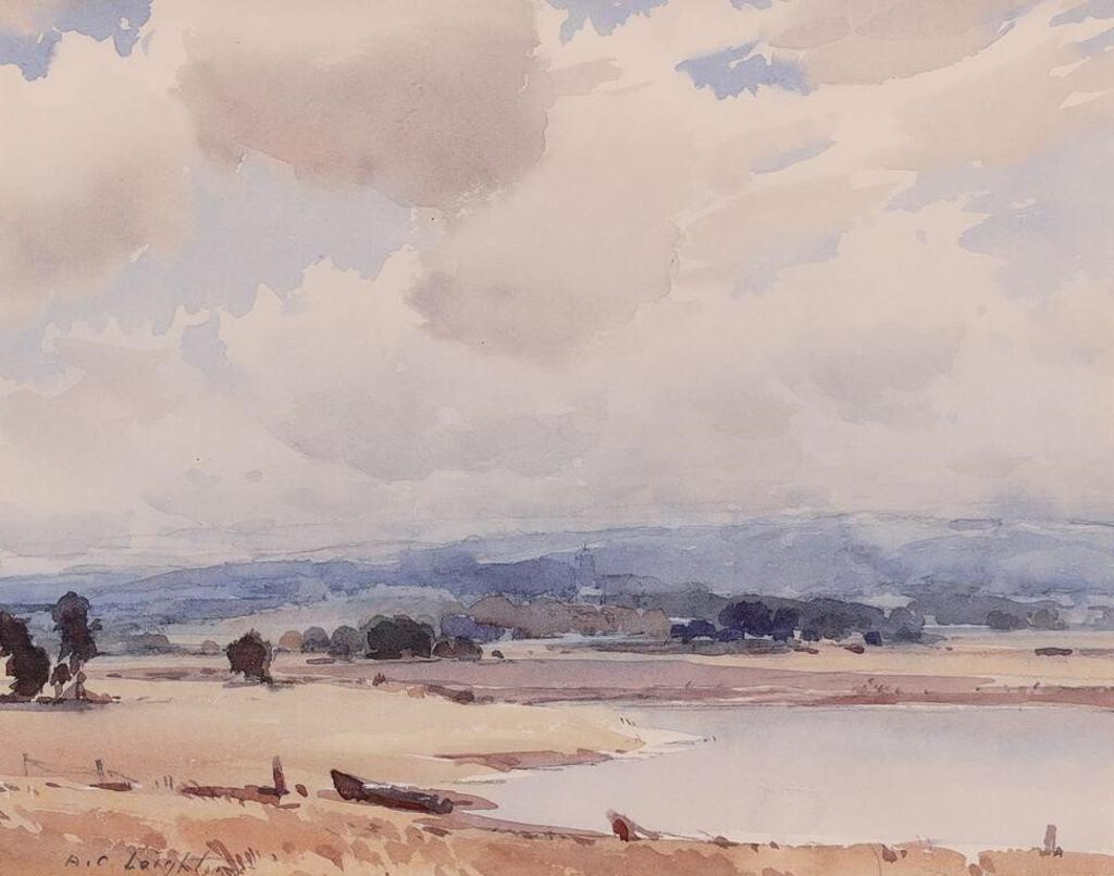 Alfred Crocker Leighton (1901-1965) - A Foothills Landscape