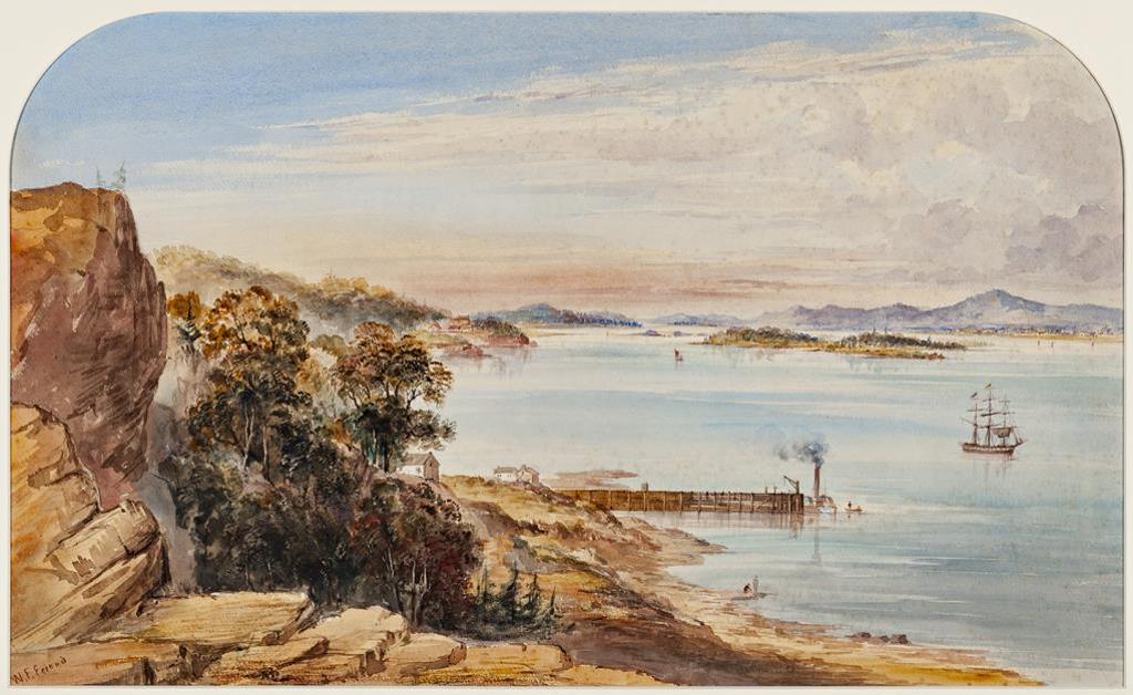 Washington Frederick Friend (1820-1886) - View in Canada
