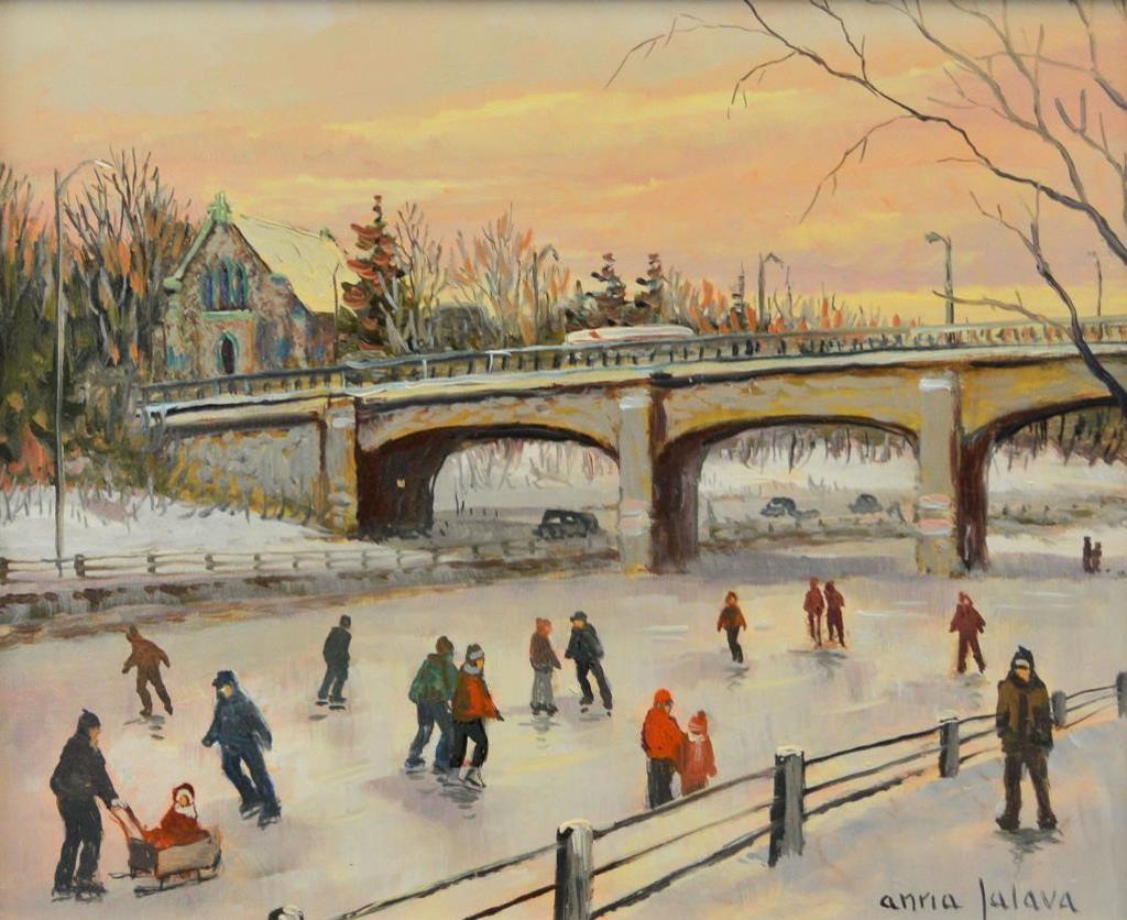 Anna Jalava (1926) - Skating on the Rideau Canal