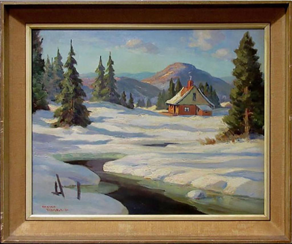 Edward Tremble - House In Winter - Laurentians