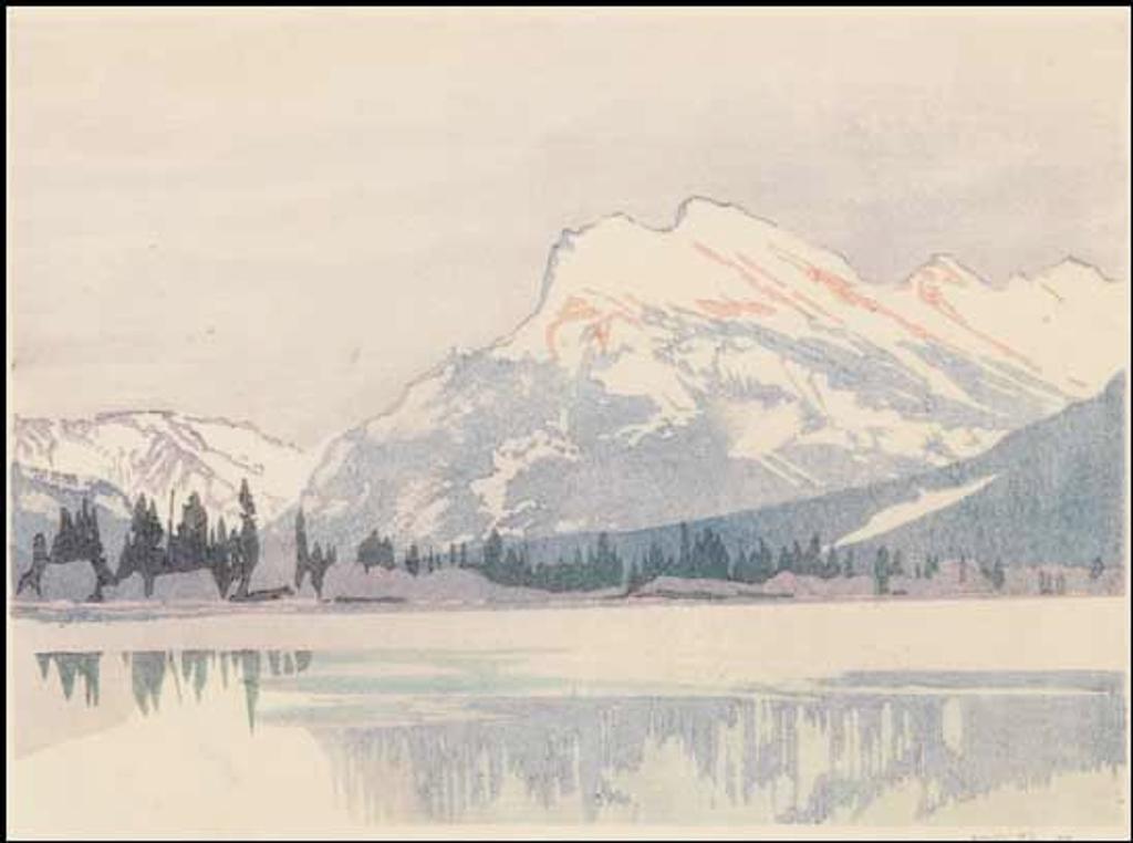 Walter Joseph (W.J.) Phillips (1884-1963) - Rundle in Winter