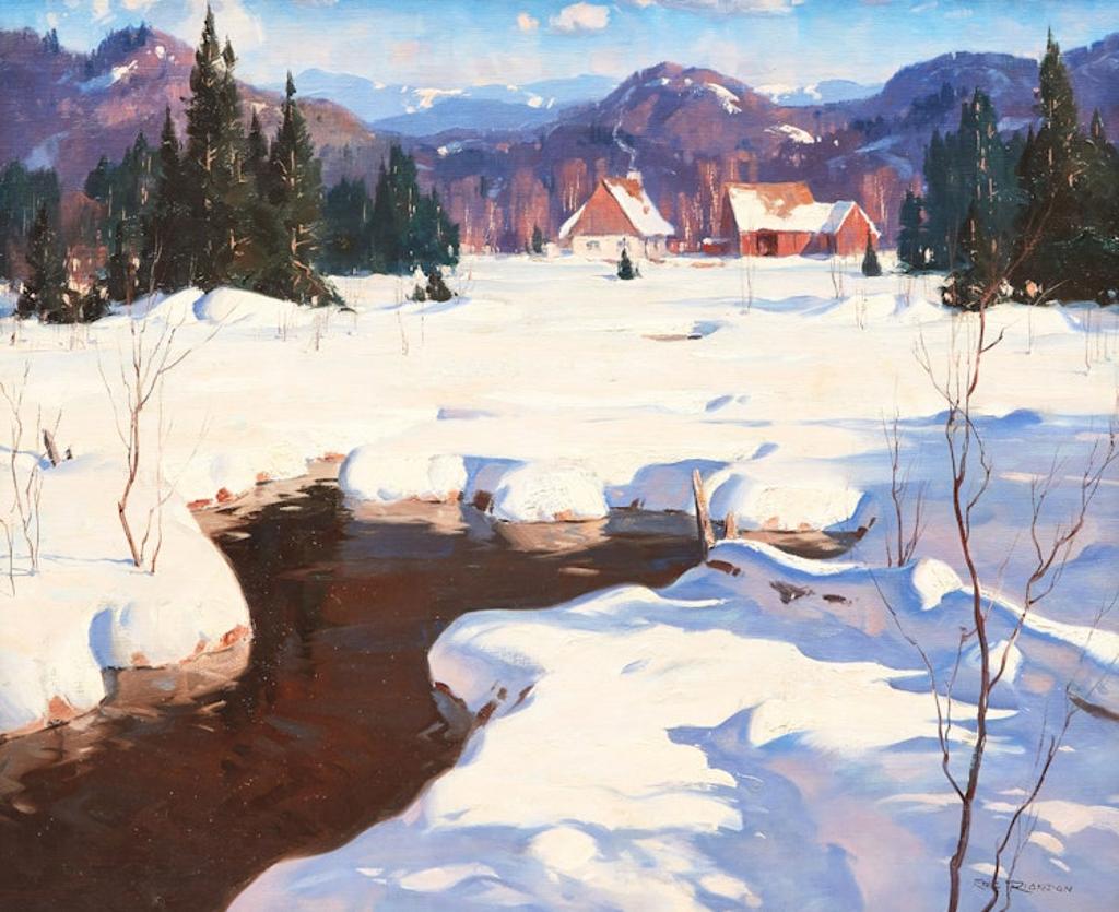 Eric J.B. Riordon (1906-1948) - Laurentian Winter