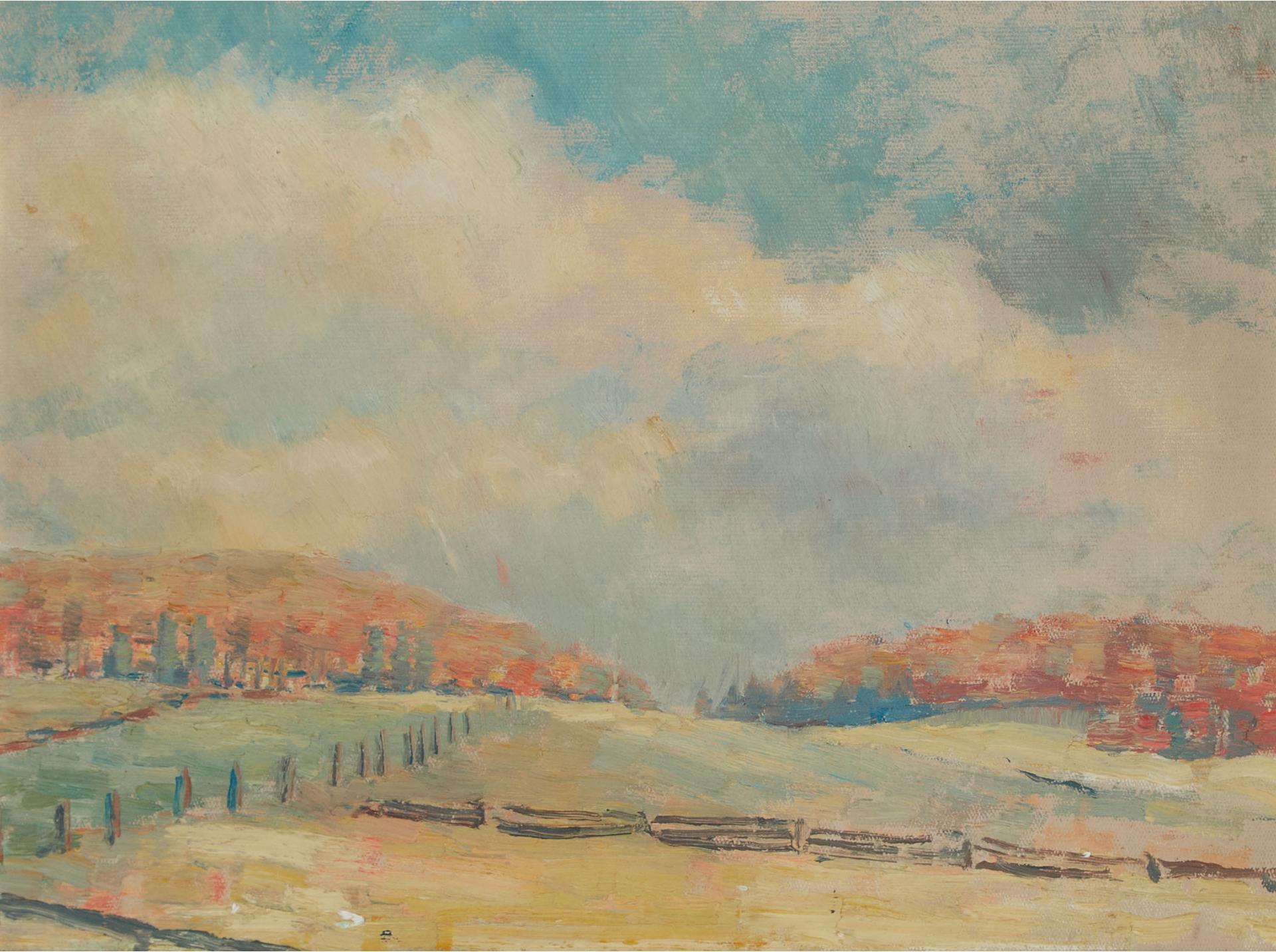 Albert Henry Robinson (1881-1956) - Untitled (Landscape), Circa 1910