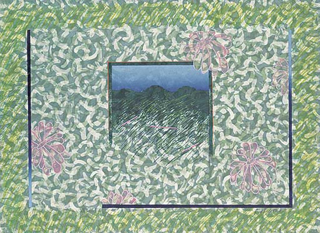 Don Holman (1946) - Untitled - View of Green Pasture #7/19