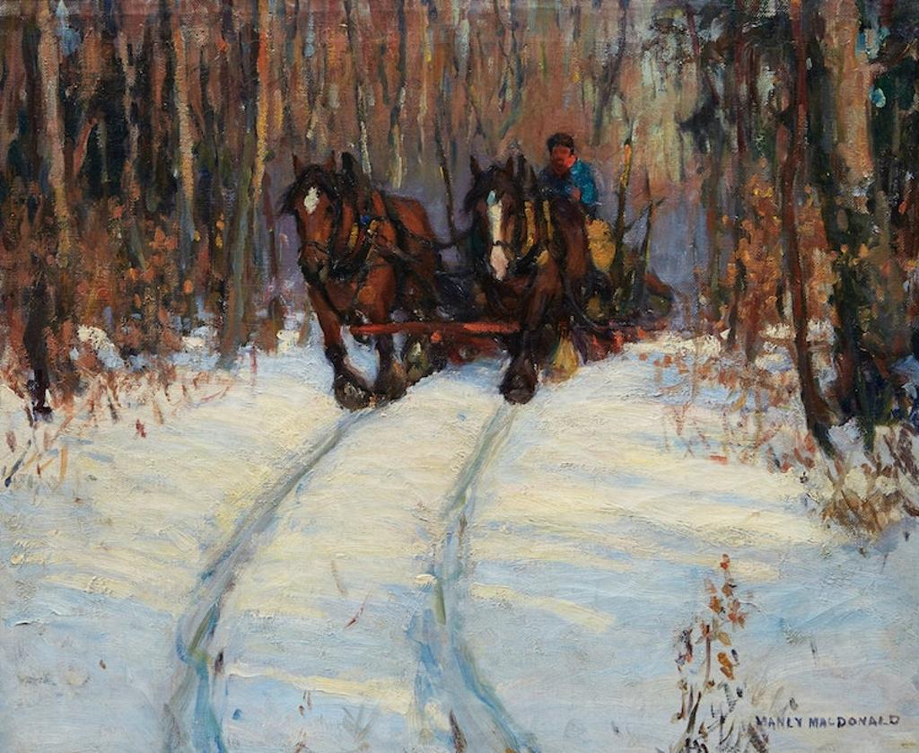 Manly Edward MacDonald (1889-1971) - Winter Logging Scene