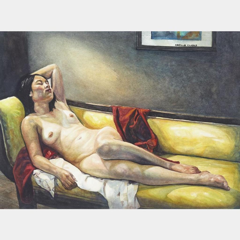 Neville Clarke (1959) - Reclining Nude