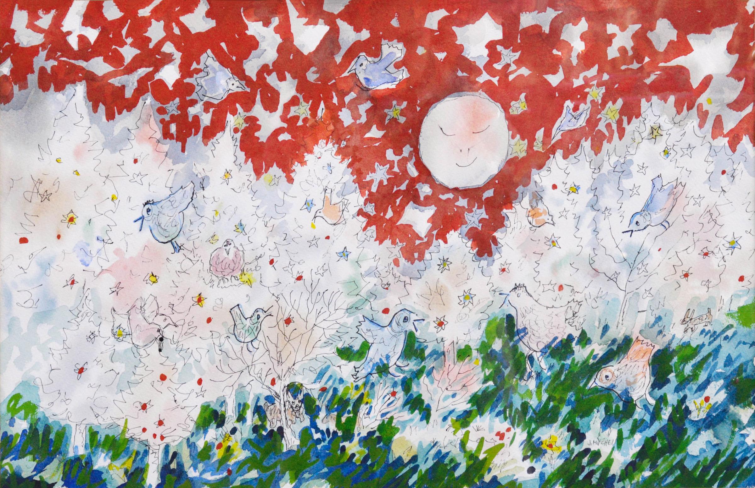 Janet Mitchell (1915-1998) - Saturnalia, c. 1990