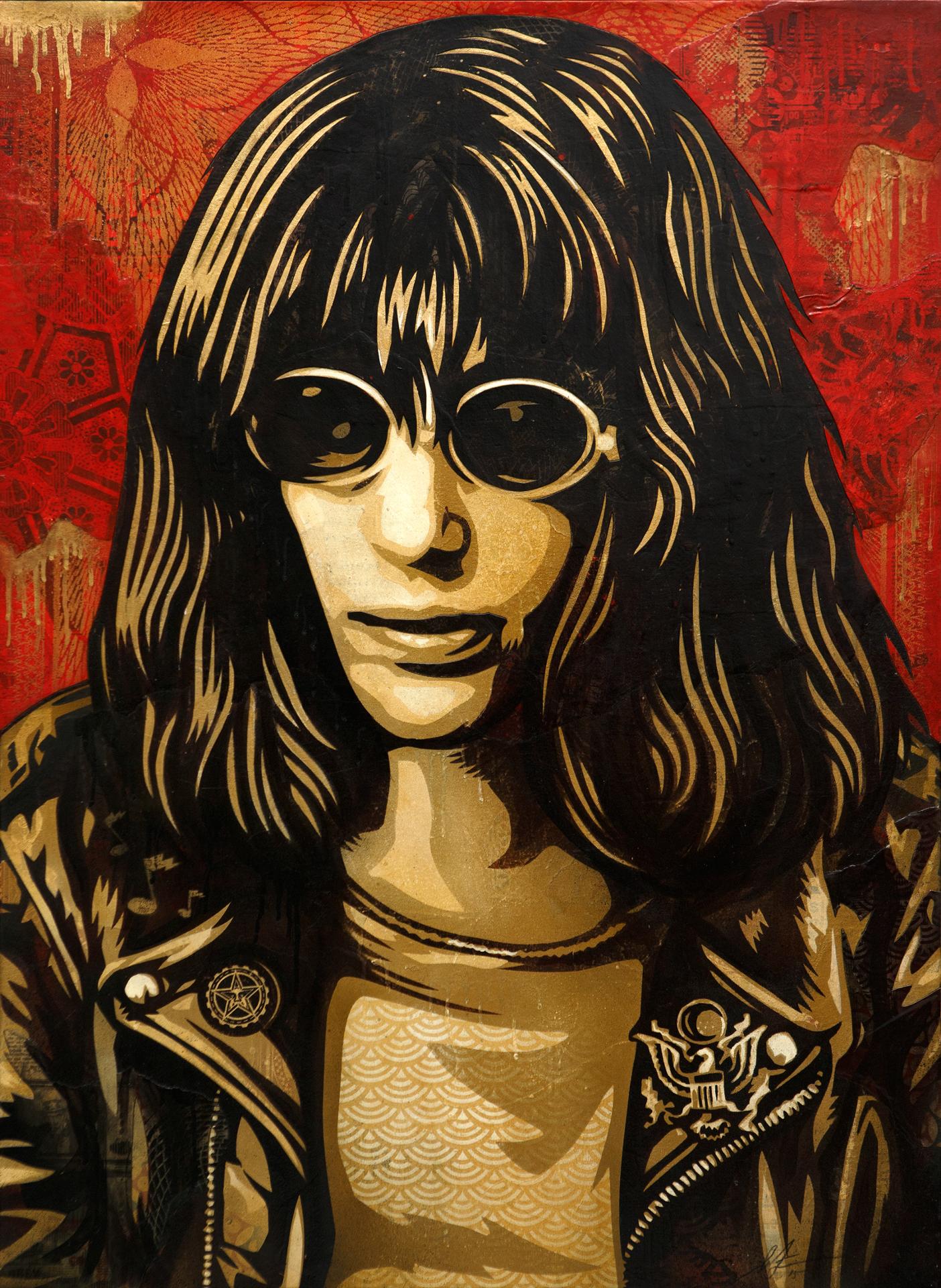 Shepard Fairey (1970) - Joey Ramone, 2015