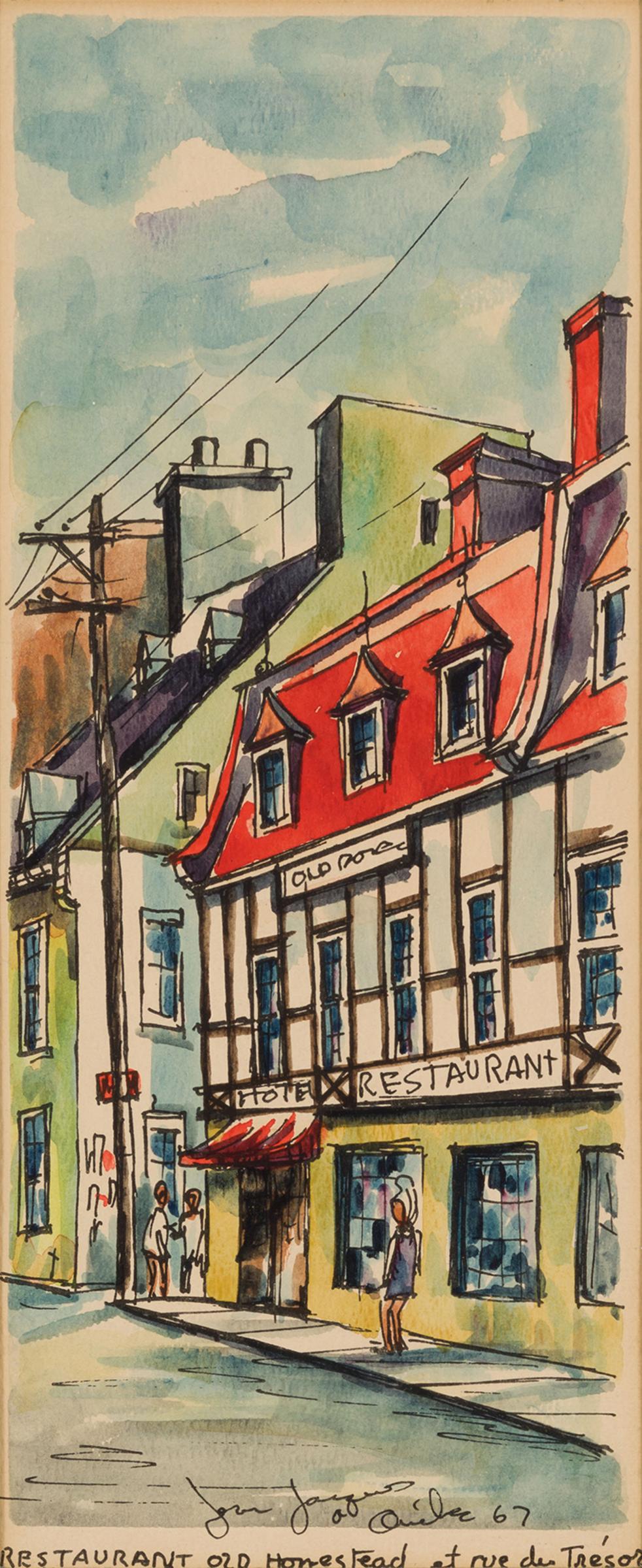 Jean Jacques - Restaurant Old Homestead et rue du Trésor