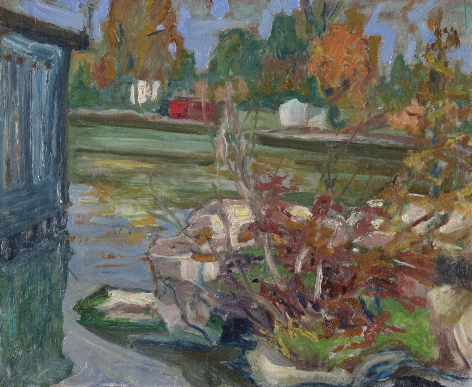 Nicholas Hornyansky (1896-1965) - Autumn Morning, Bobcaygeon