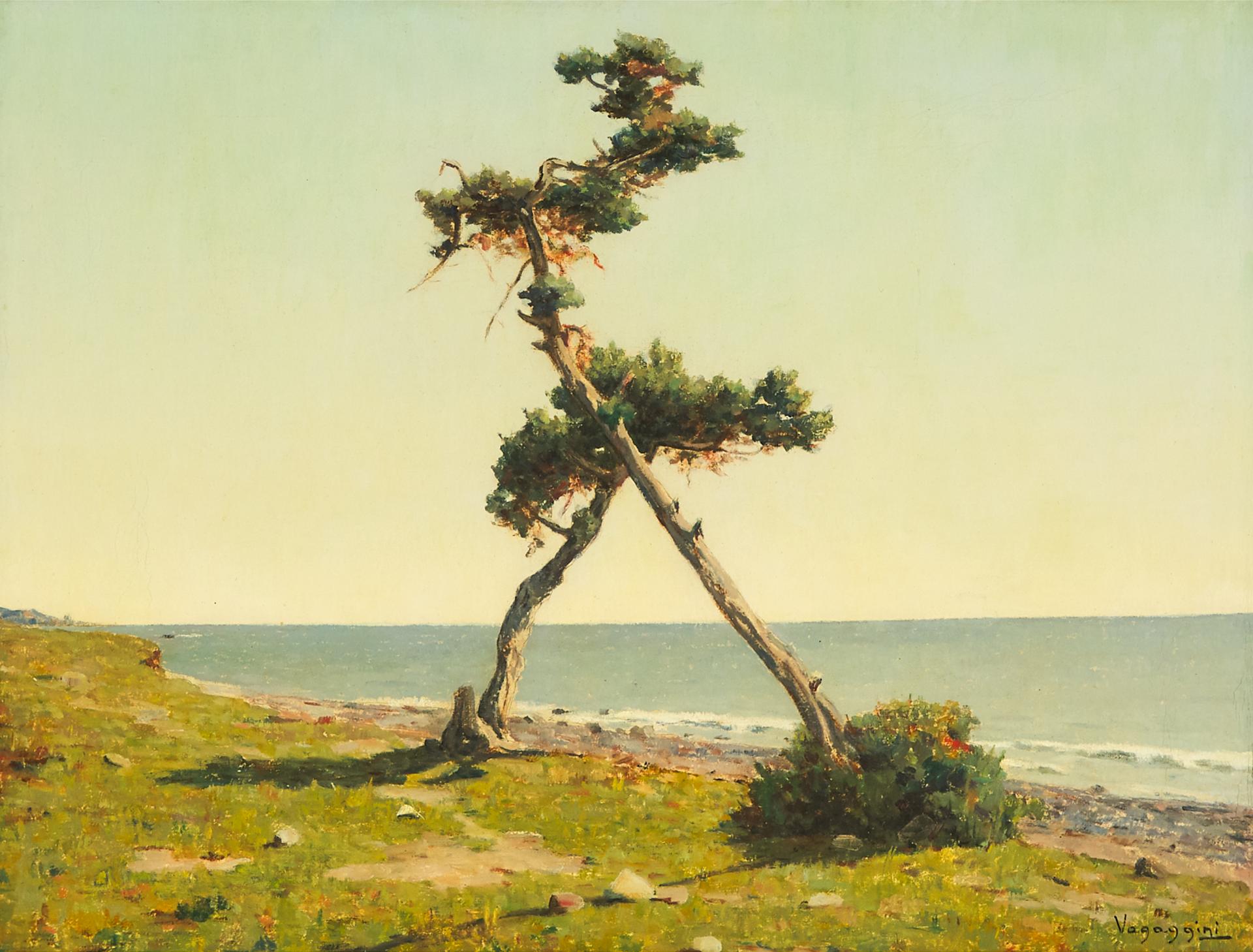 Memo Vagaggini (1892-1955) - Trees On The Coast