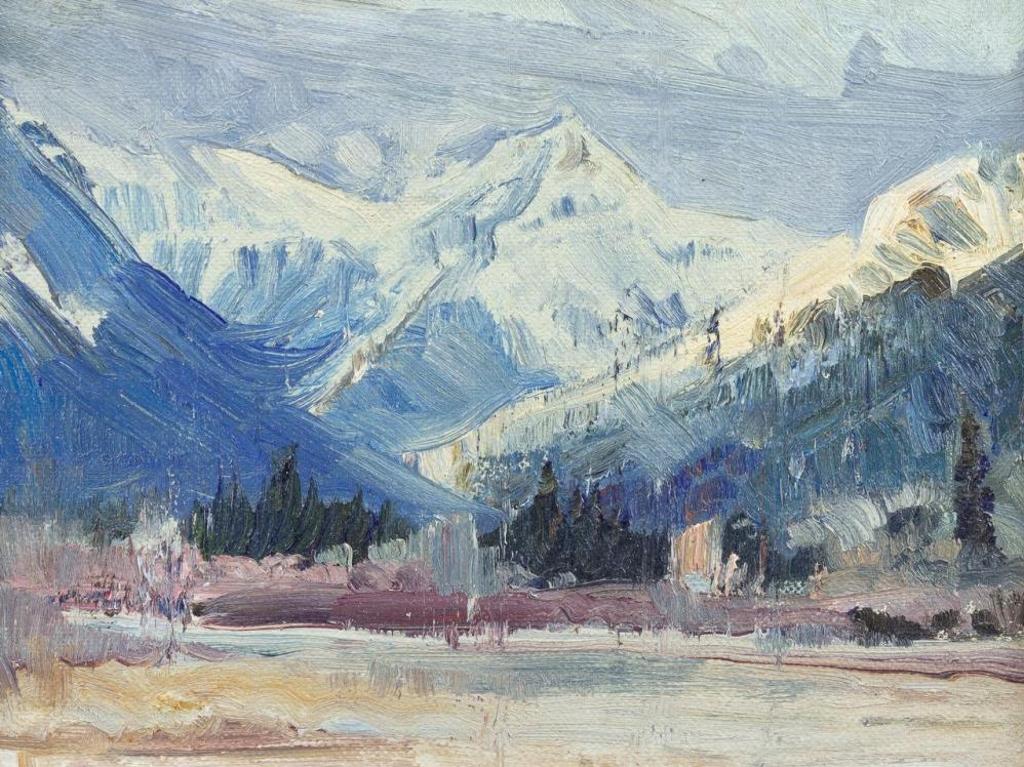 Peter Maxwell Ewart (1918-2001) - Untitled- Mountain Landscape