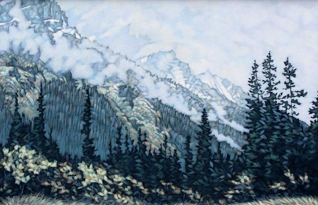 Deborah Lougheed Sinclair (1953) - Early Snow, Selkirk Range; 1986